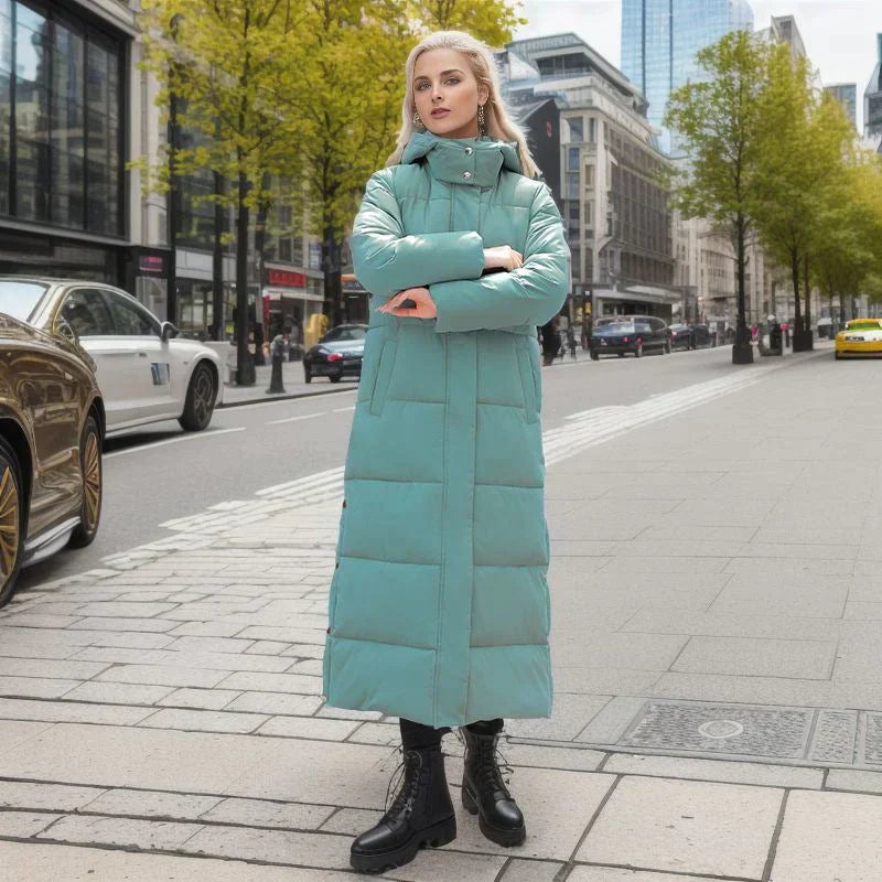 Elina – Lange Winterjacke für Damen