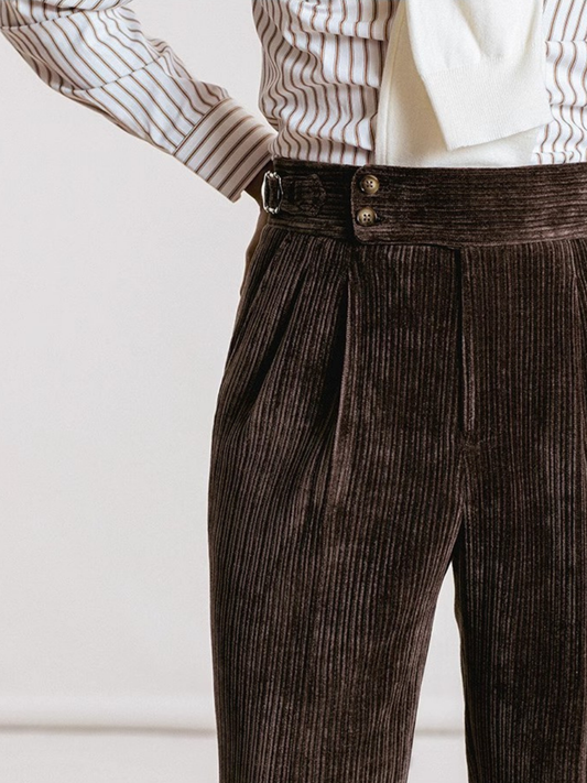 VintageLine: Elegante Cordhose für die kalten Tage