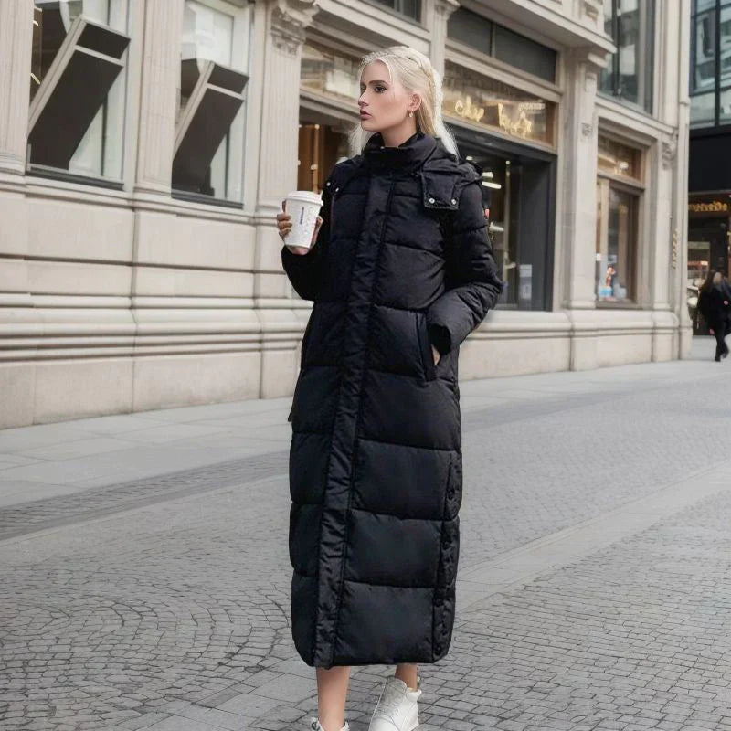 Elina – Lange Winterjacke für Damen