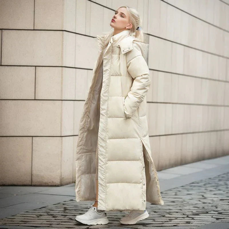 Elina – Lange Winterjacke für Damen