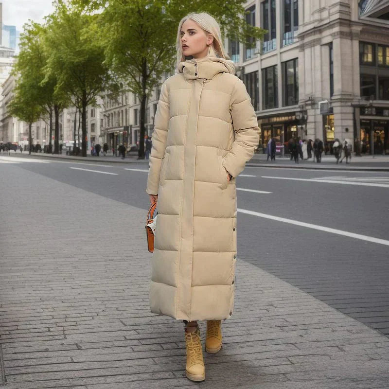 Elina – Lange Winterjacke für Damen