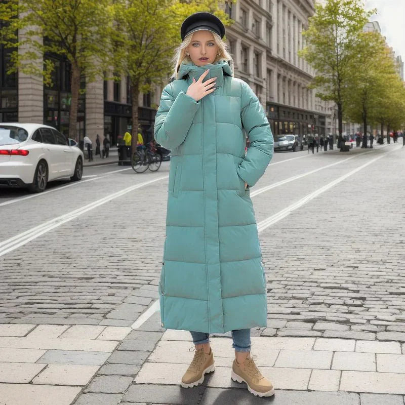 Elina – Lange Winterjacke für Damen