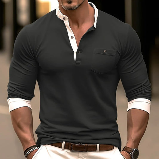 Eron – Stylisches Langarmshirt für Herren